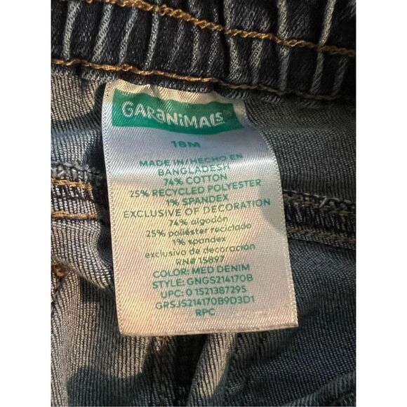 Bundle Sale 3 for $15 | Garanimals 18M Denim Shorts - Picture 6 of 7